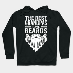 Best Grandpas Beards Tattoos Husband Mens Hoodie